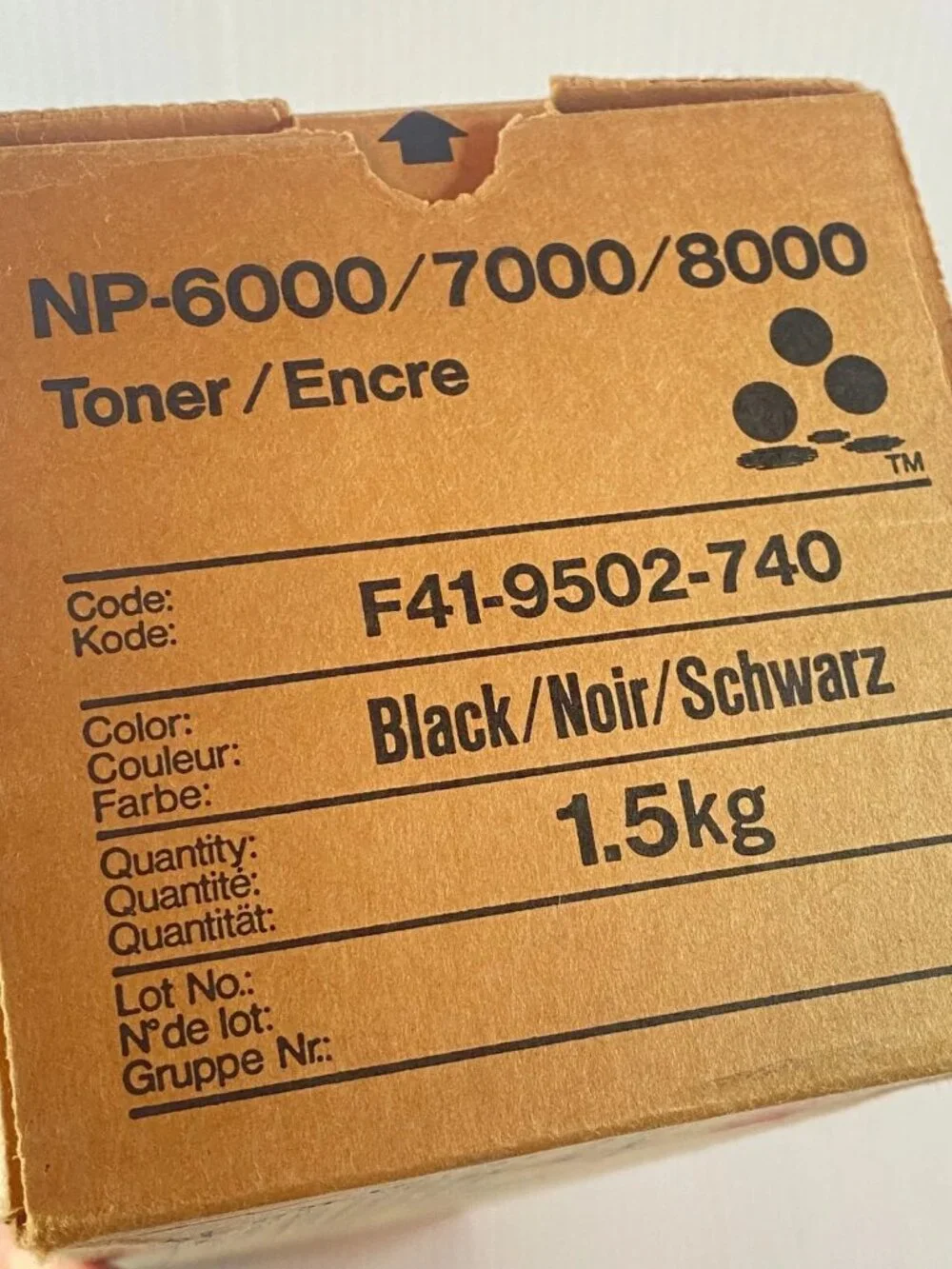 Share Canon Toner Black NP-6000 7000 8000 Genuine New